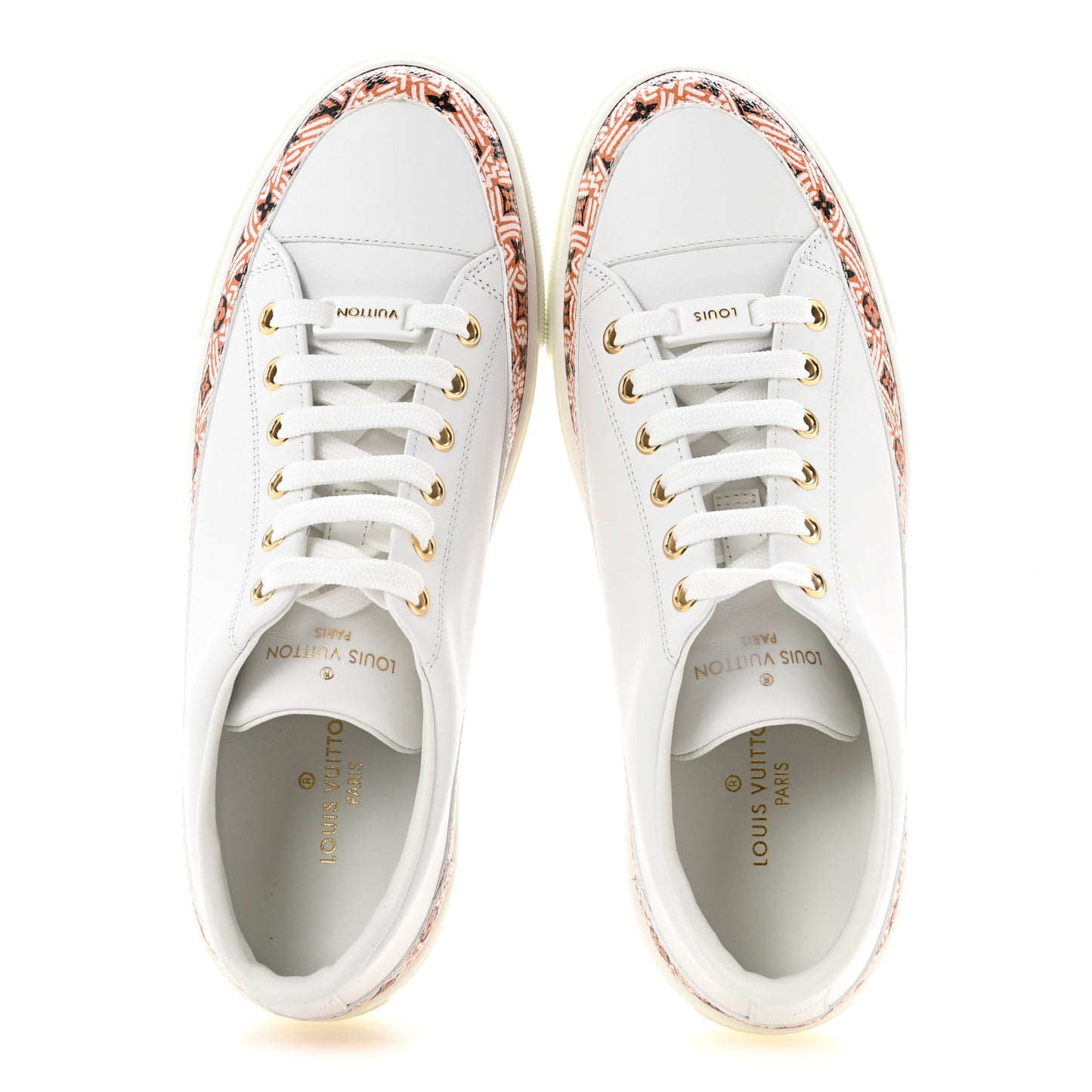 Calfskin Monogram Crafty Sneaker 37 White