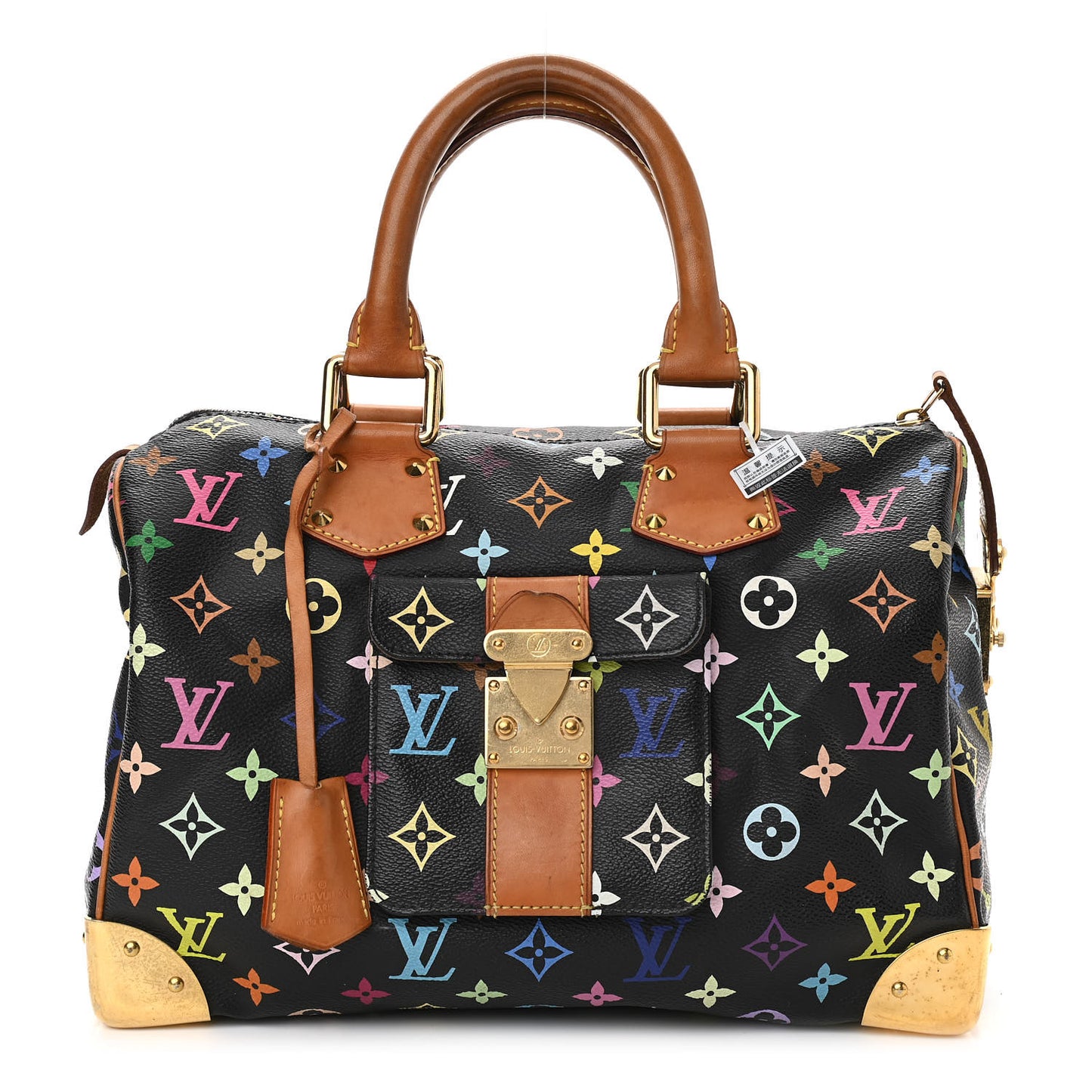 Monogram Multicolor Speedy 30 Black