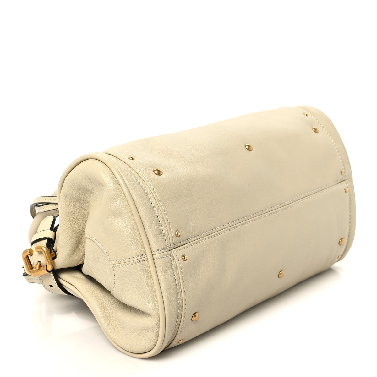 Calfskin Medium Paddington Cloudy Cream