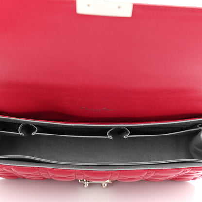 Christian Dior Lambskin Cannage Large Miss Dior Flap Pink 4 of 9