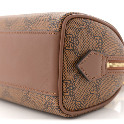 MCM Lauretos Nappa Mini Ella Boston Bag Cognac 9 of 9