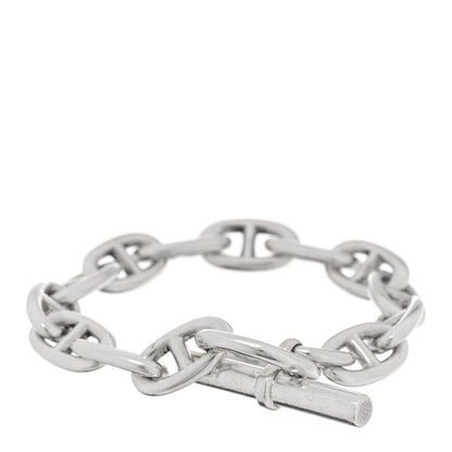 Hermes Sterling Silver GM Chaine d'Ancre Bracelet 2 of 3