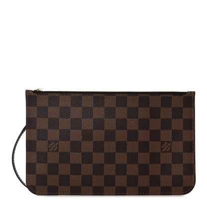Louis Vuitton Damier Ebene Neverfull MM GM Pochette 1 of 7