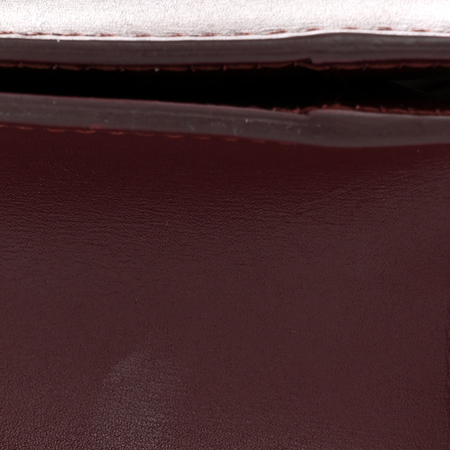 Box Calfskin Small Classic Box Flap Bag Burgundy