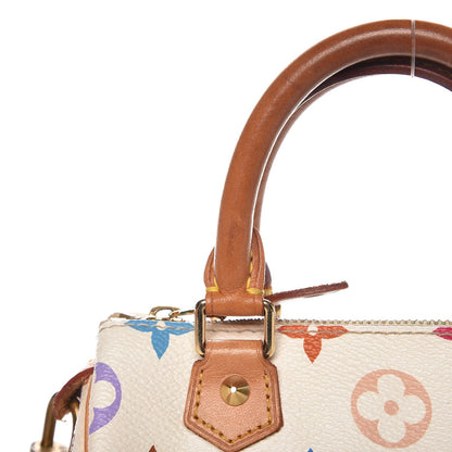 Louis Vuitton Monogram Multicolor Mini Sac HL Speedy White 14 of 14