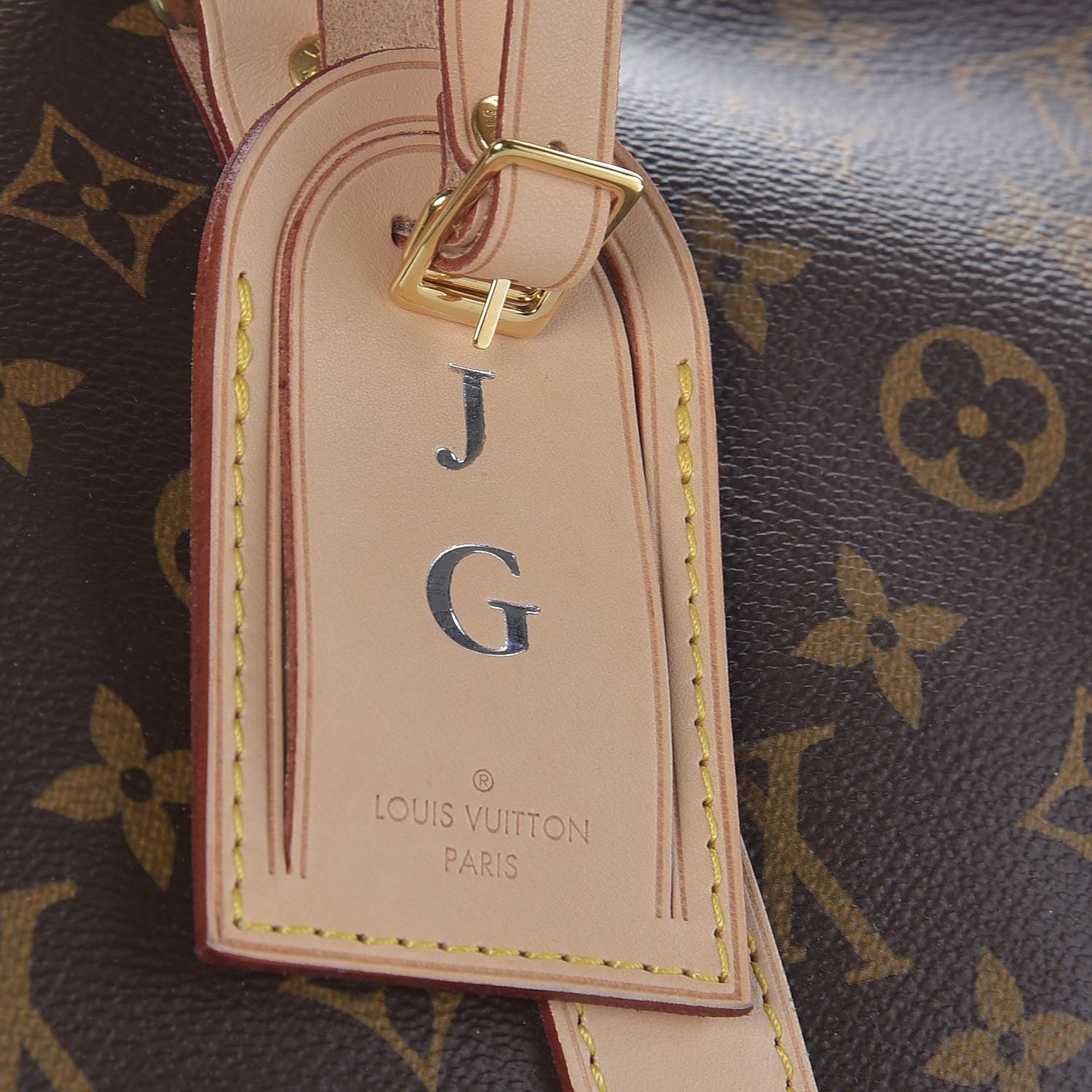 Louis Vuitton Monogram Keepall Bandouliere 55 9 of 9