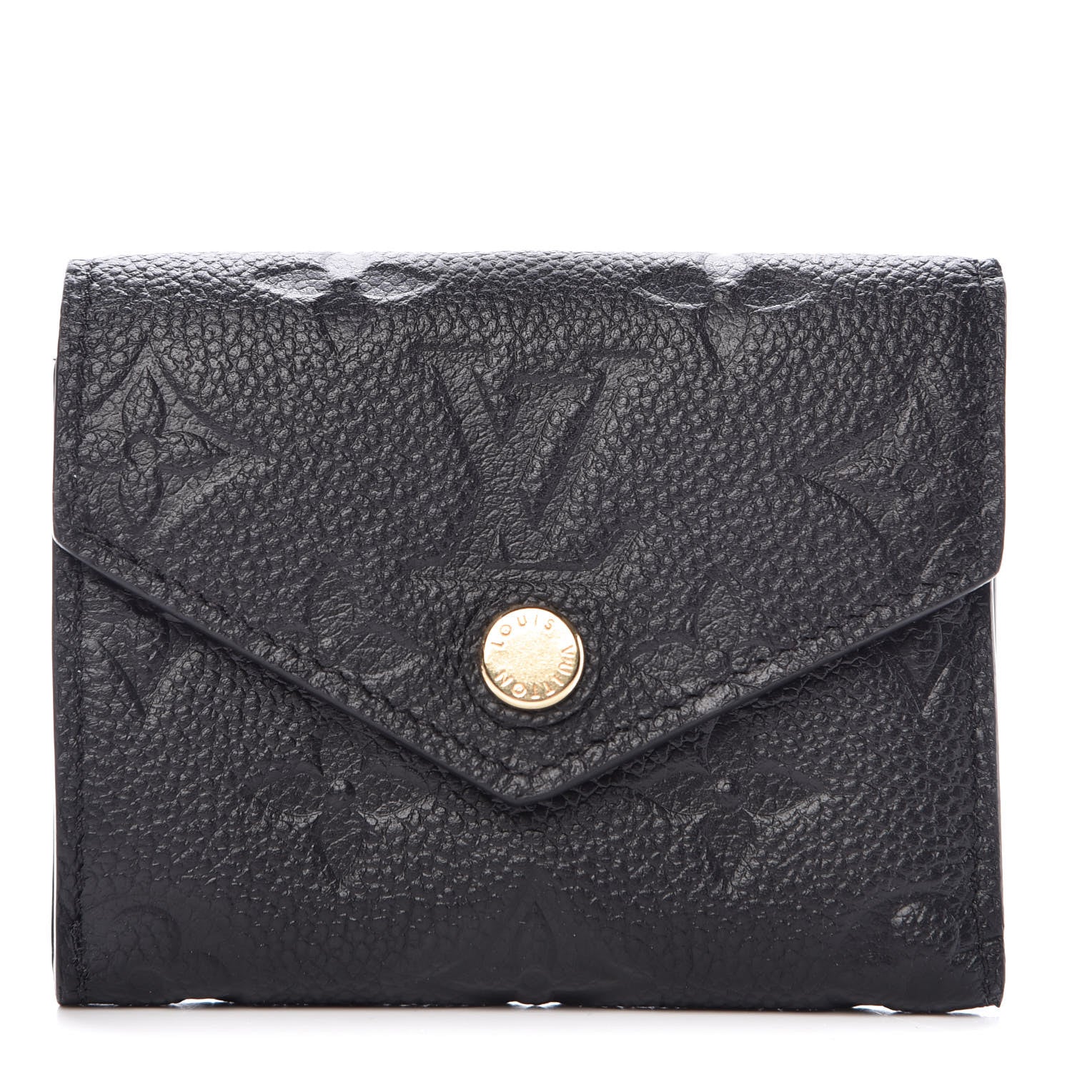 Louis Vuitton Empreinte Zoe Wallet Black 1 of 8