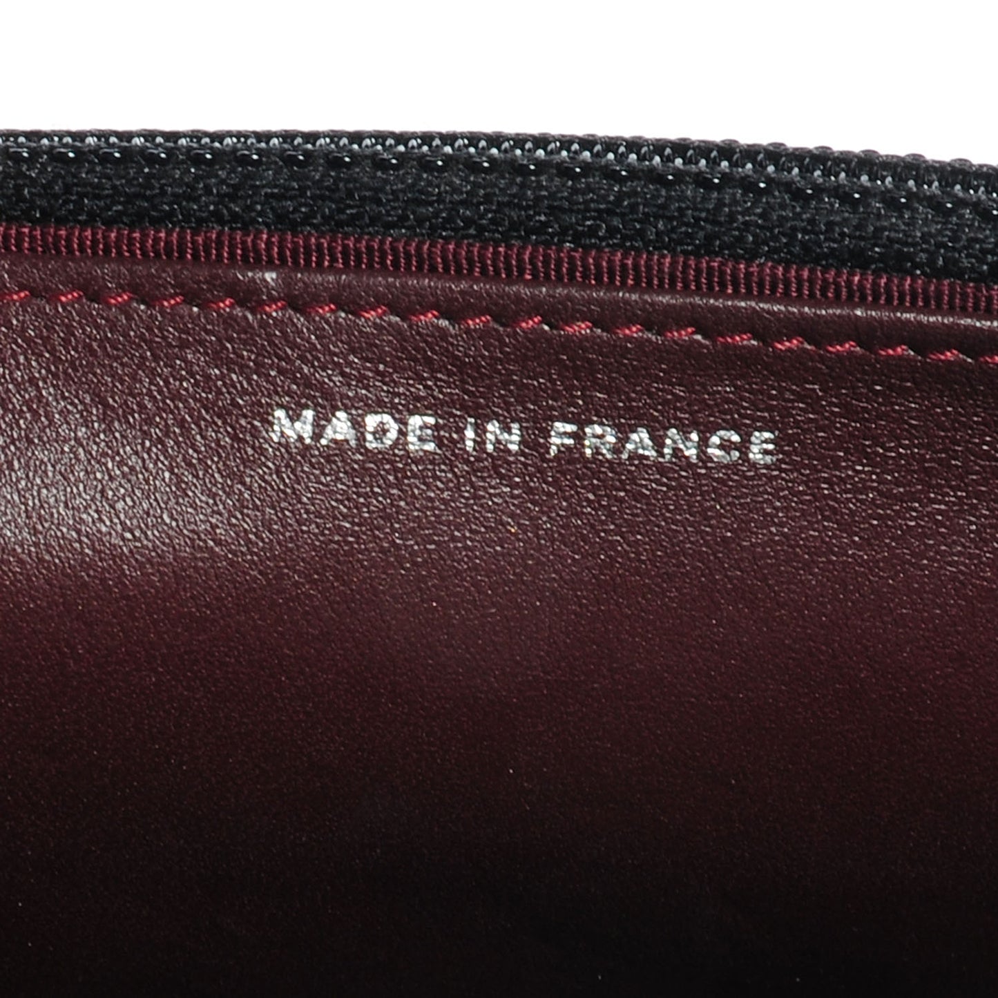 Lambskin Quilted Wallet On Chain WOC Black