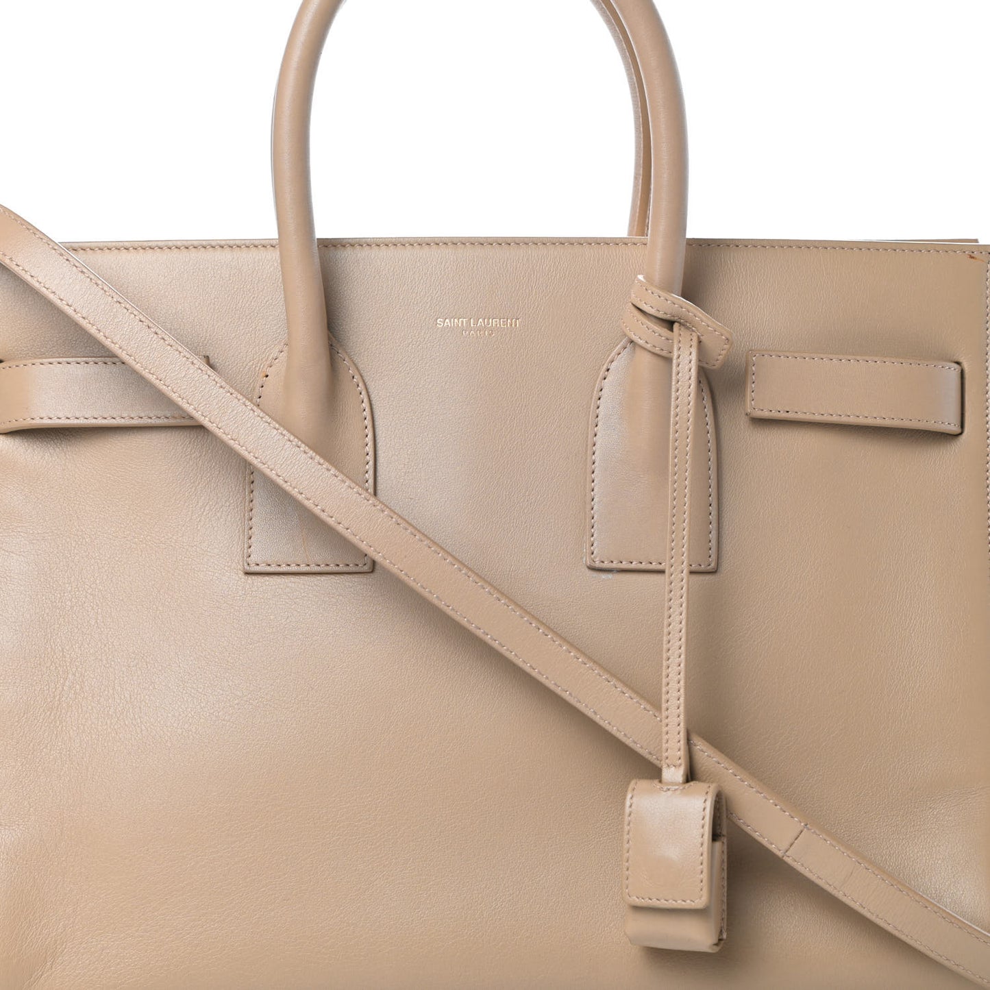Calfskin Small Sac De Jour Beige