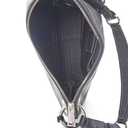 Prada Vitello Daino Hobo Nero Black 5 of 11