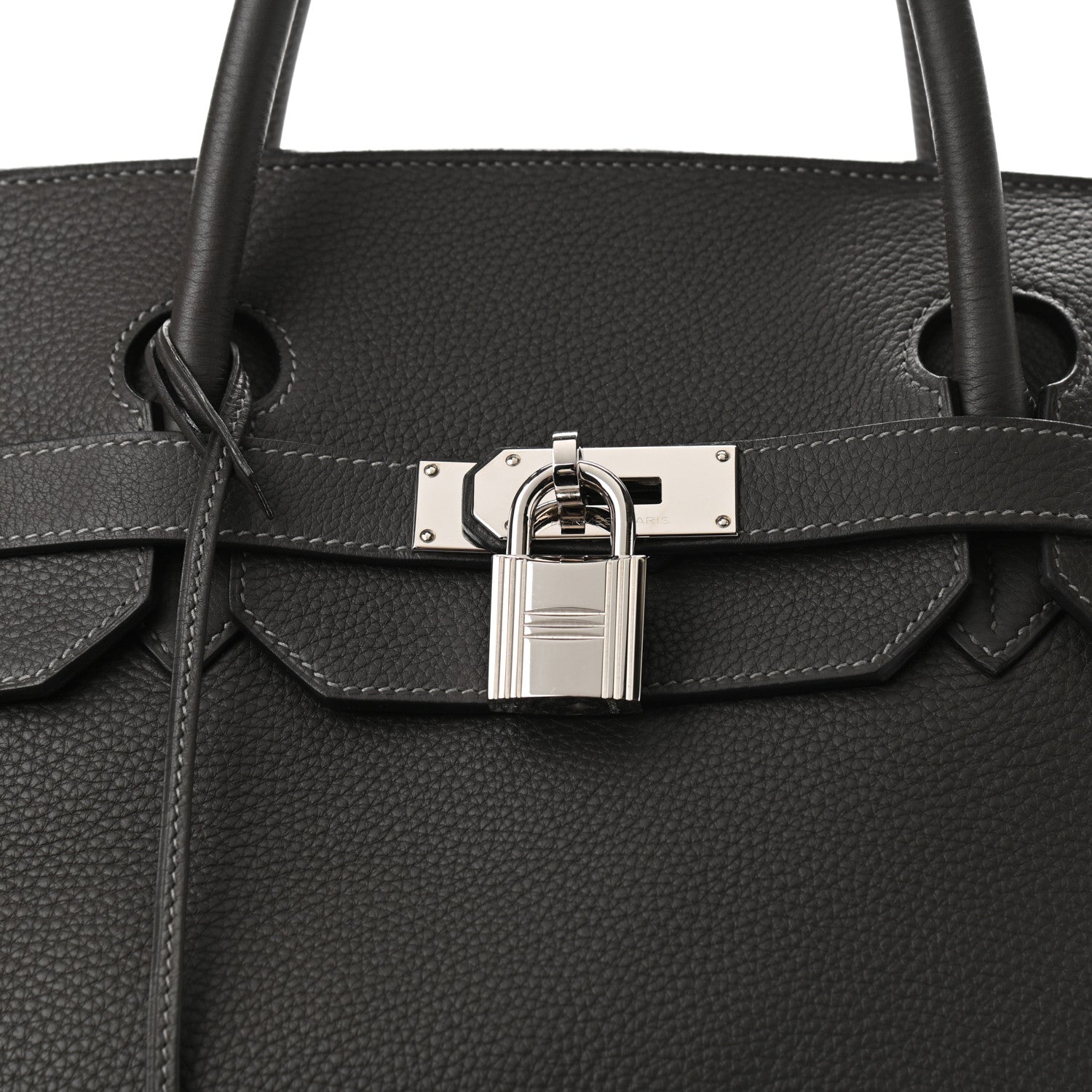 Hermes Togo Travel Birkin 50 Graphite 7 of 10