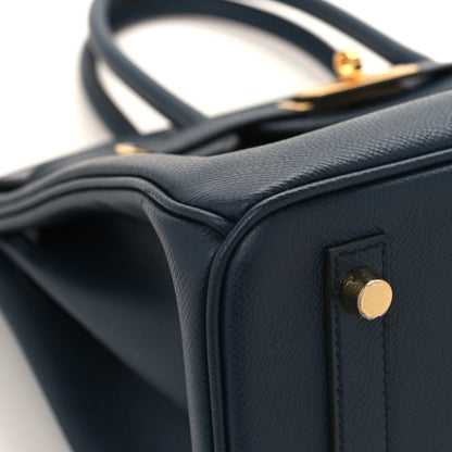 Hermes Epsom Birkin 30 Bleu Indigo 9 of 15