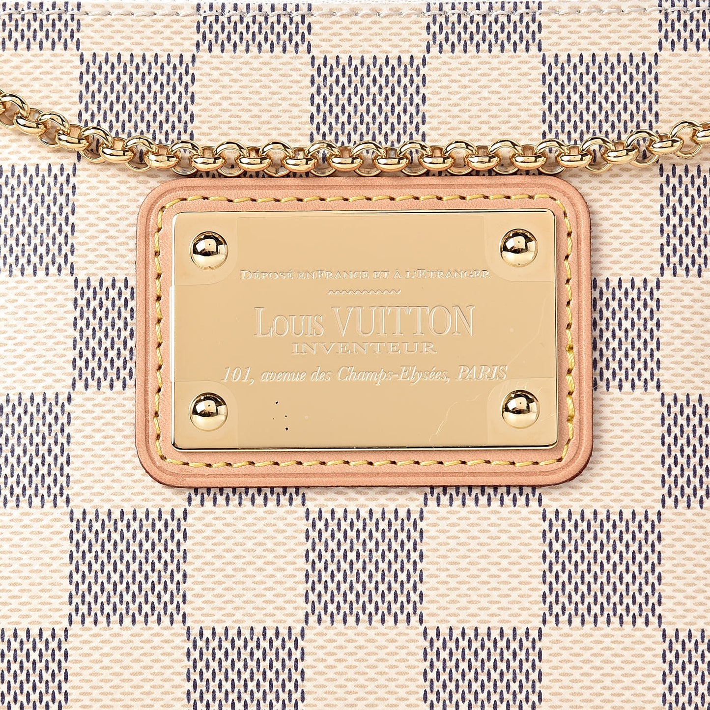 Damier Azur Eva Clutch