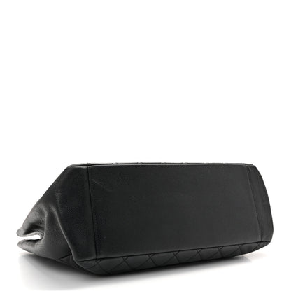 Chanel Caviar Quilted Grand Shopping Tote GST Black 4 of 15