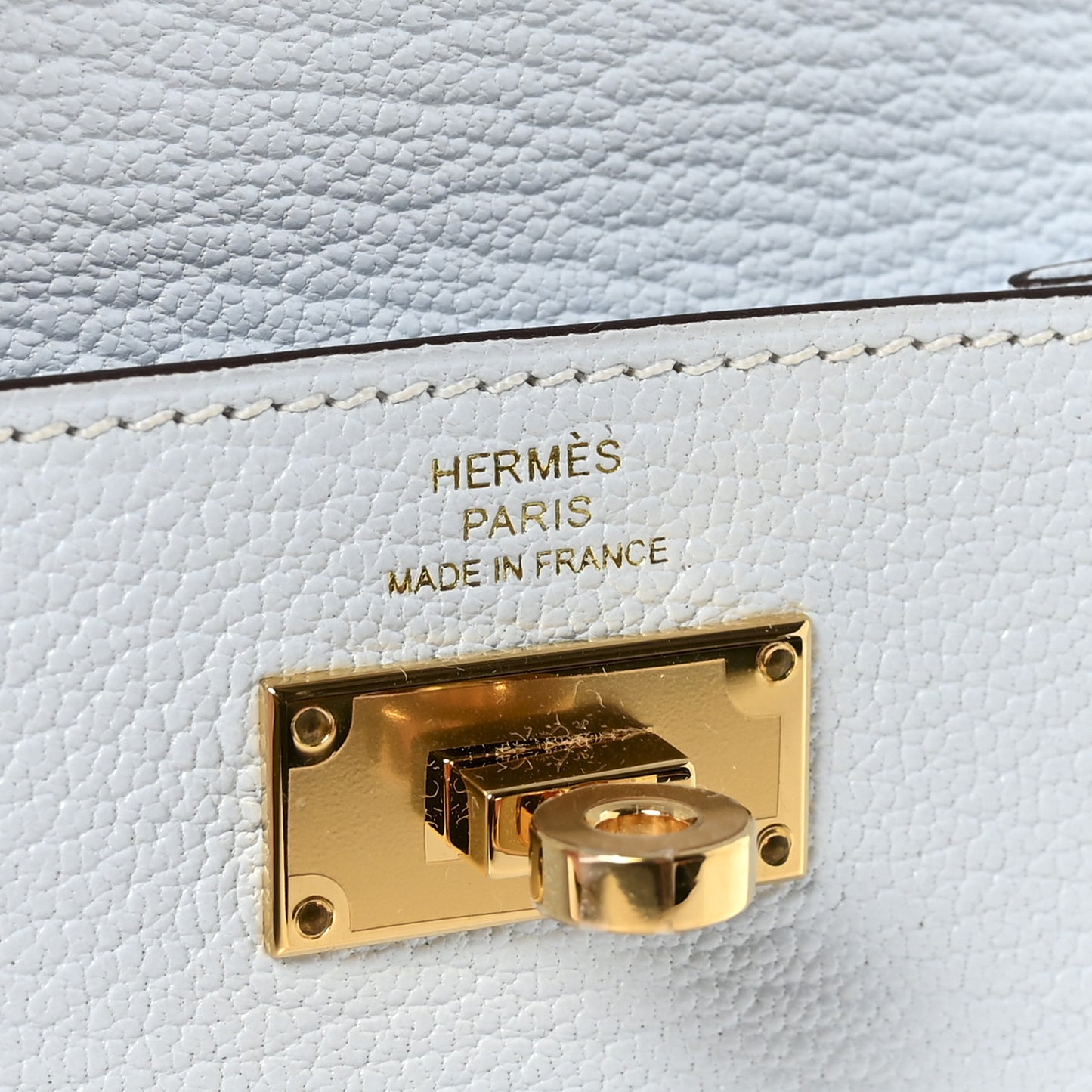 Chevre Mysore Kelly Pocket Compact Wallet Bleu Brume