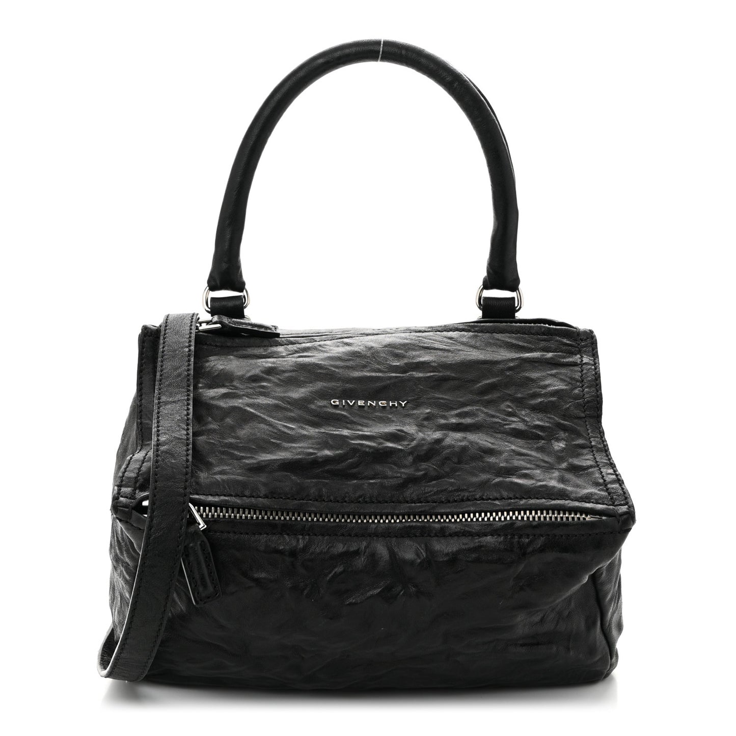 Tumbled Sheepskin Small Pandora Black