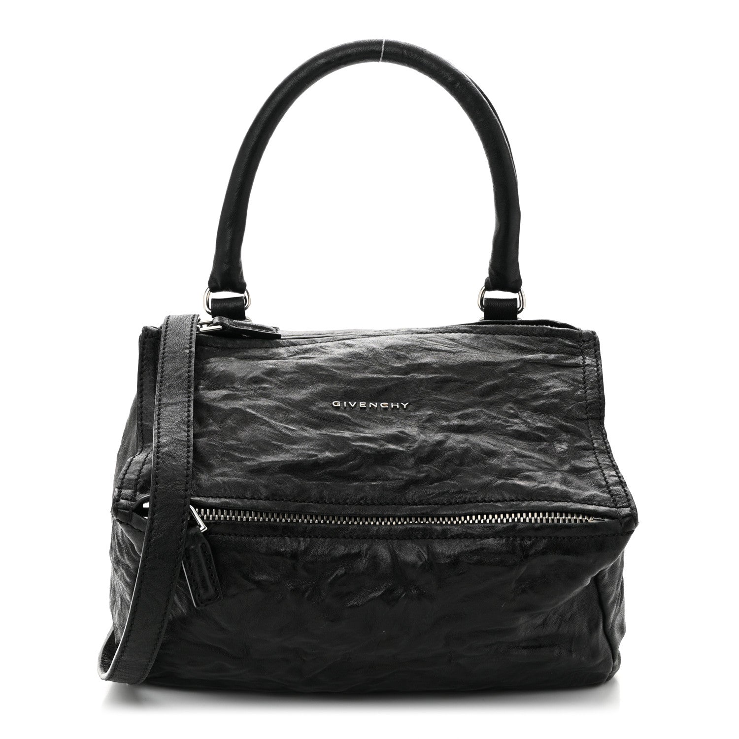 Givenchy Tumbled Sheepskin Small Pandora Black 1 of 11