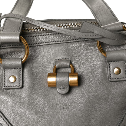 Saint Laurent Calfskin Large Muse Gray 18 of 20