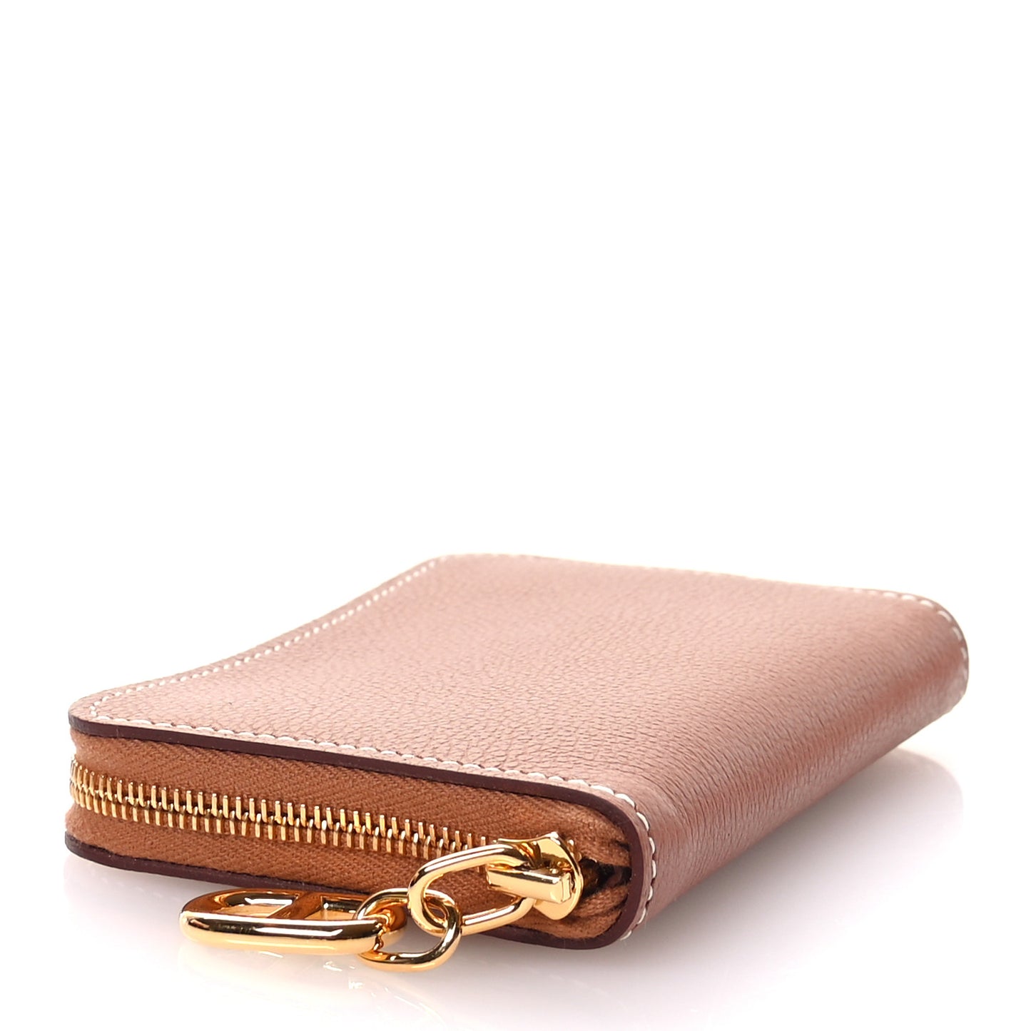 Evercolor Zipengo Chain D'Ancre Compact Cardholder Gold