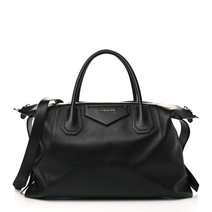 Givenchy Smooth Calfskin Medium Soft Antigona Black 1 of 8