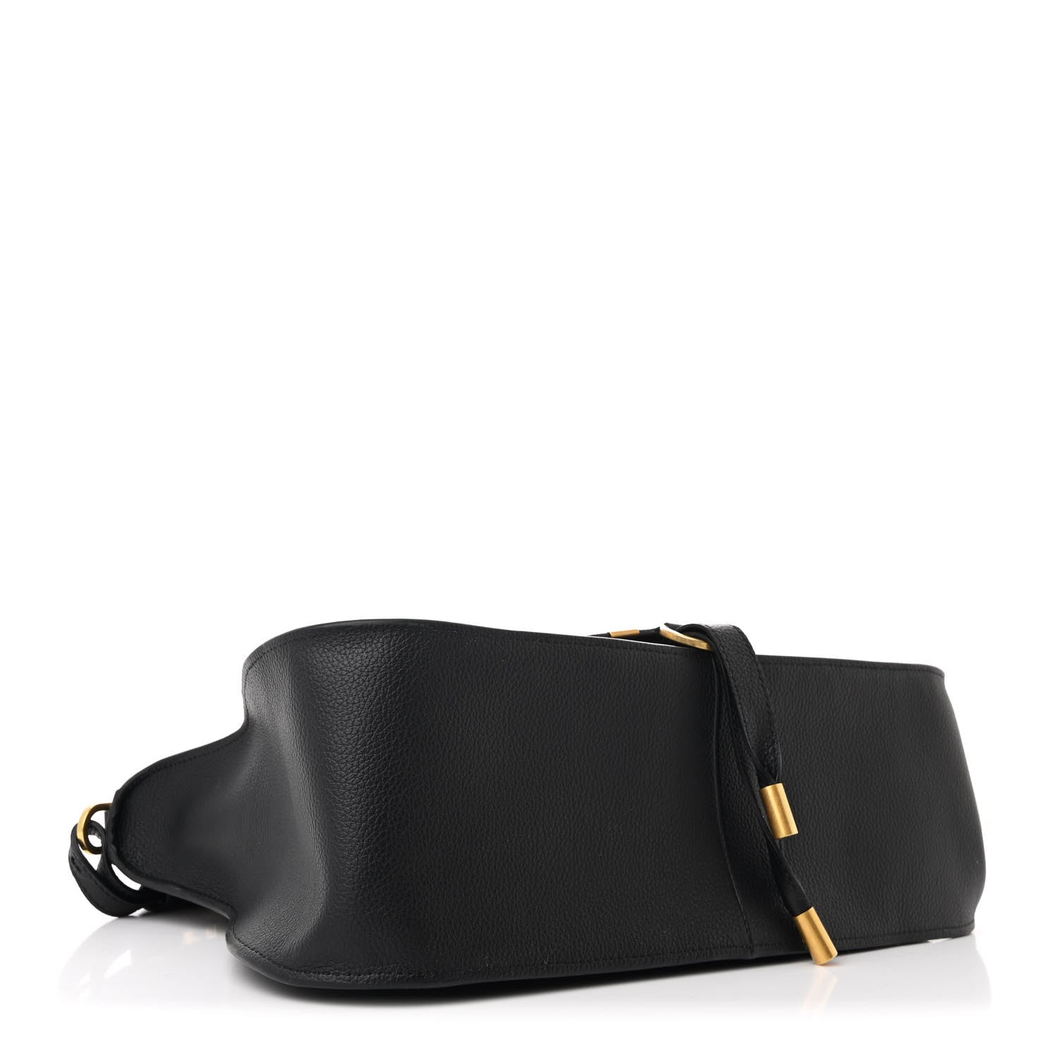 Chloe Calfskin Braided Medium Marcie Double Carry Black 4 of 10