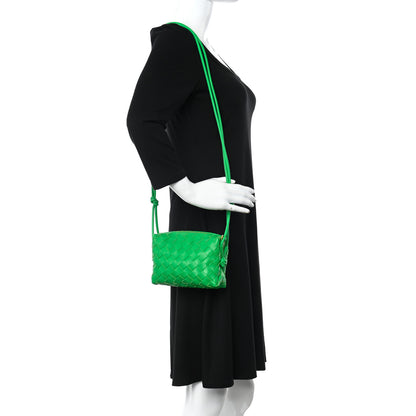 Bottega Veneta Nappa Intrecciato Mini Loop Camera Bag Parakeet 2 of 9