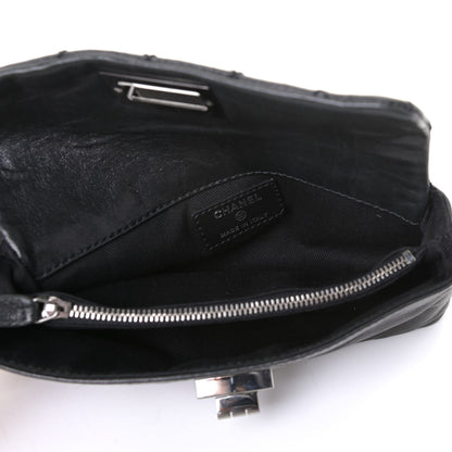 Chanel Lambskin Quilted 2.55 Reissue Pouch Black 4 of 4