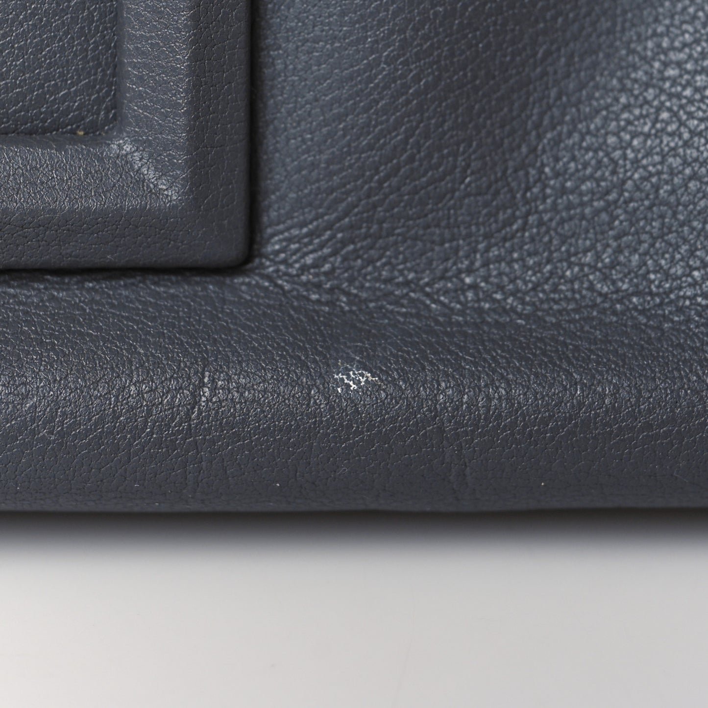 Calfskin Medium ID93 Satchel Storm Grey