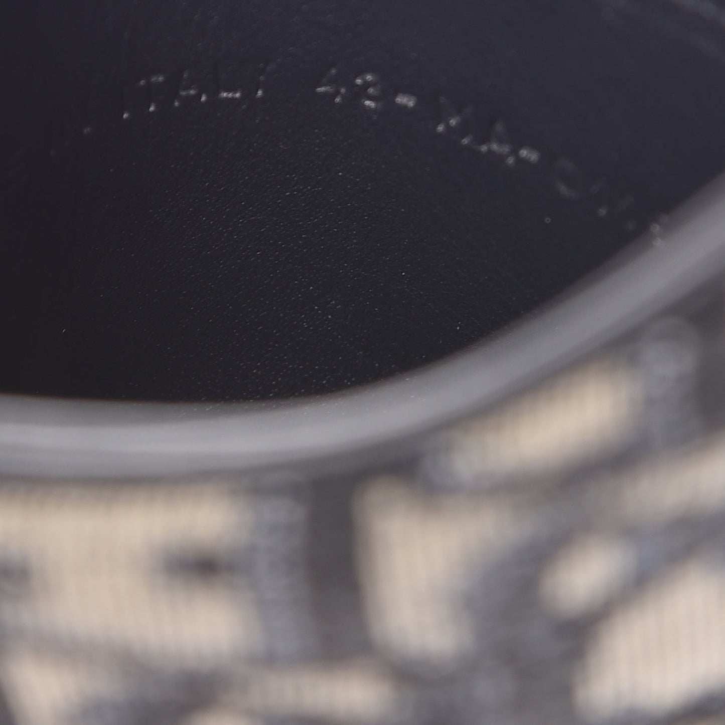 Oblique Saddle Card Holder Blue