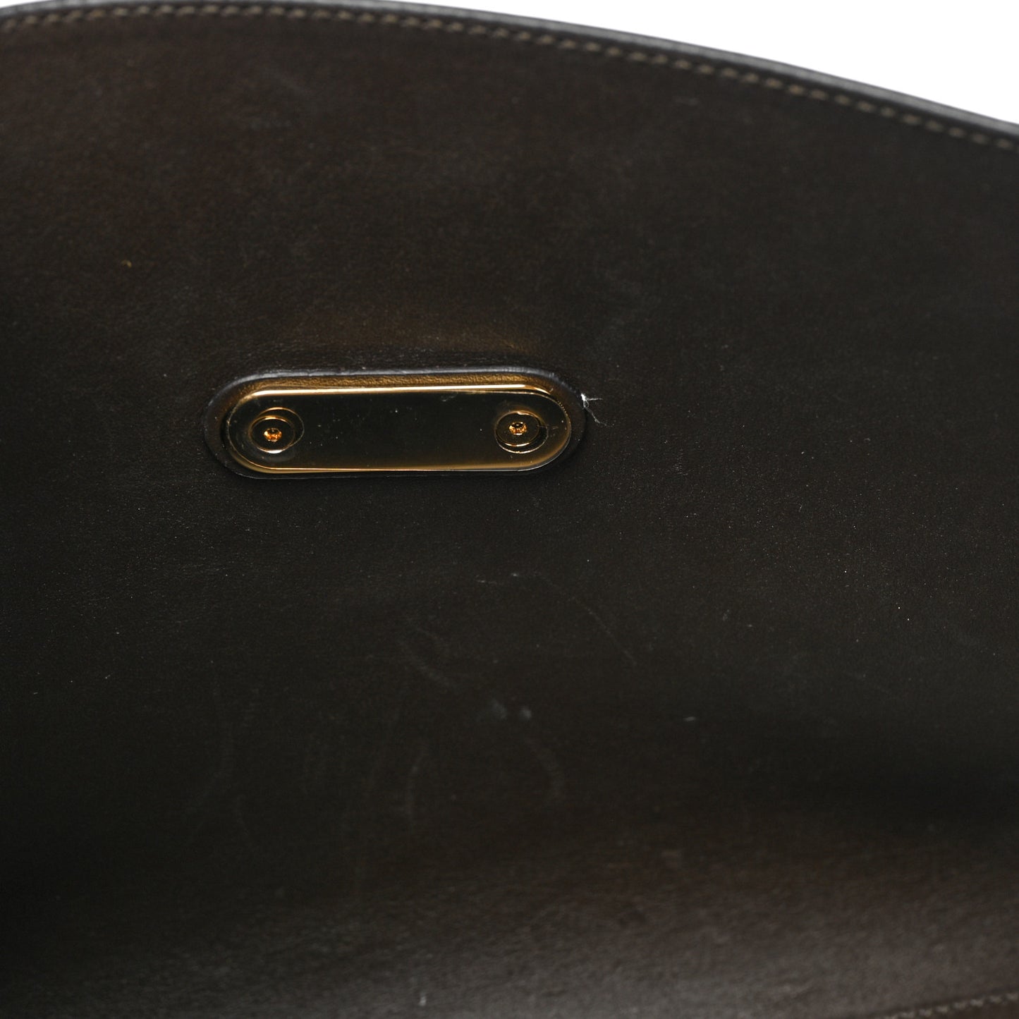 Calfskin Perforated Sofia Satchel White