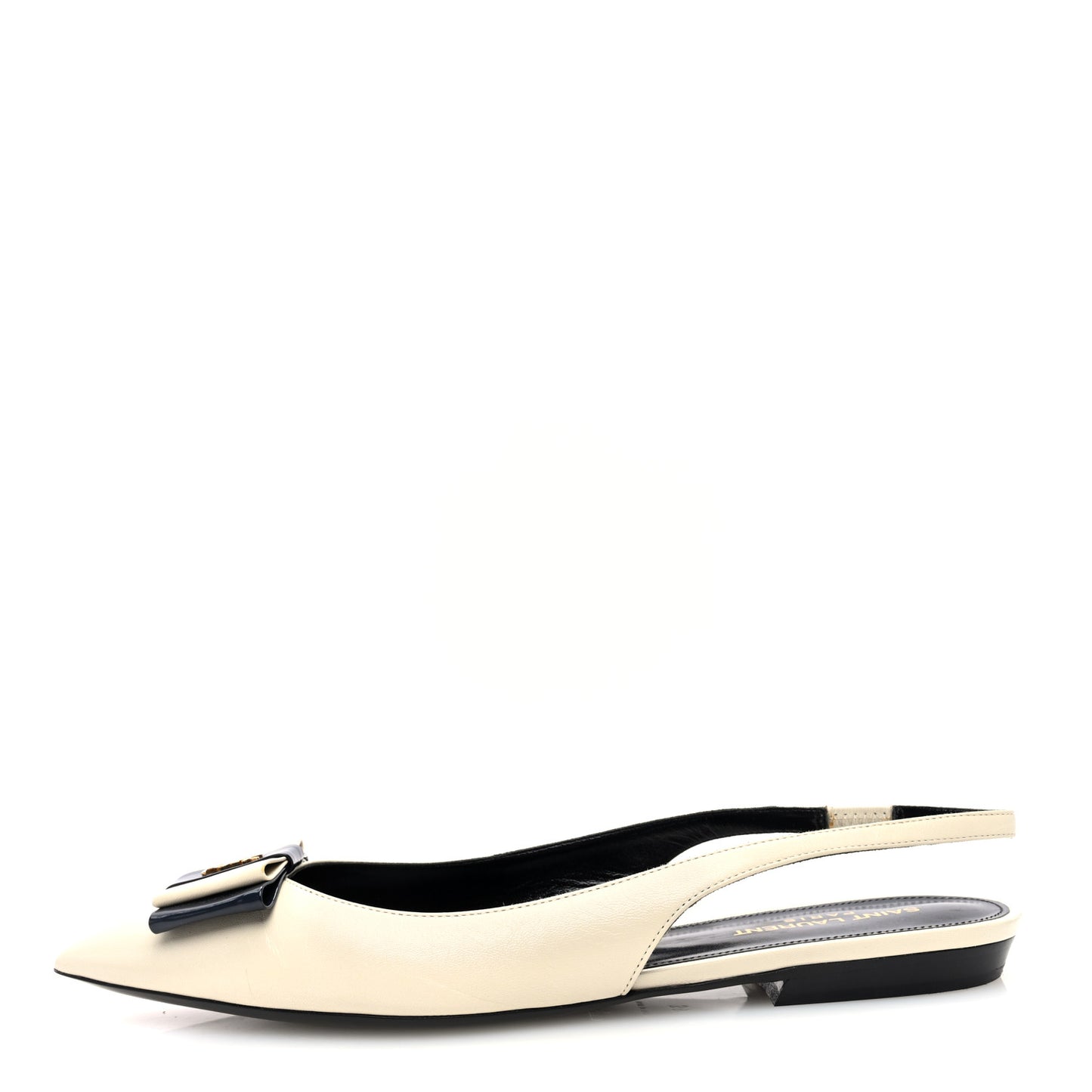 Belfagor Anais Slingback Flats 39 Navy Pearl