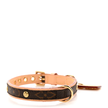 Louis Vuitton Monogram Baxter Dog Collar PM 2 of 14
