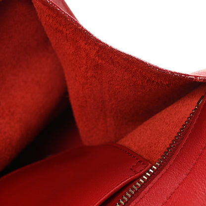 Saint Laurent Calfskin Small Classic Y Cabas Red 10 of 10