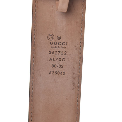 Gucci Calfskin G Belt 80 32 Rose Beige 8 of 8