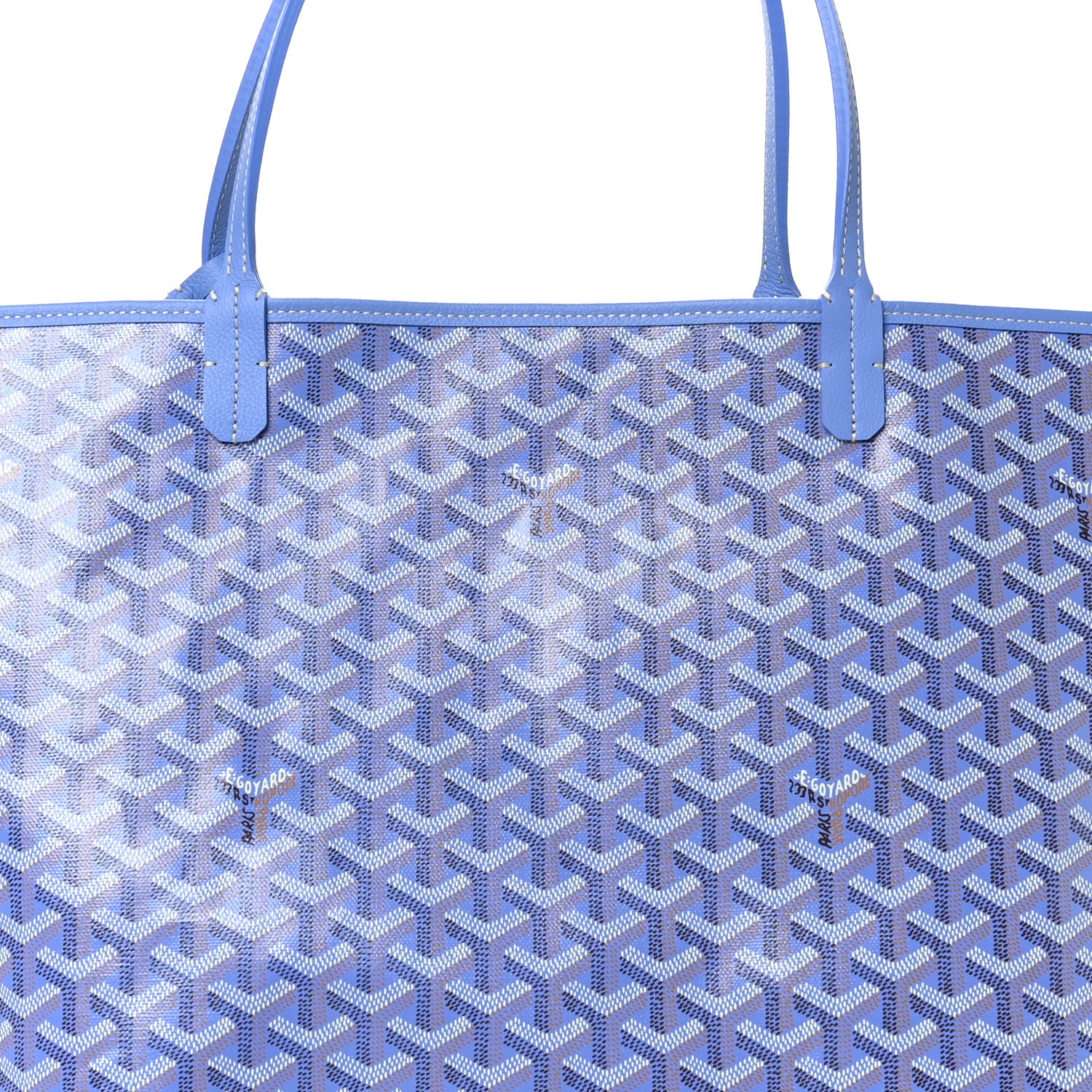 Goyard Goyardine Le Jardin Saint Louis GM Iris 9 of 11