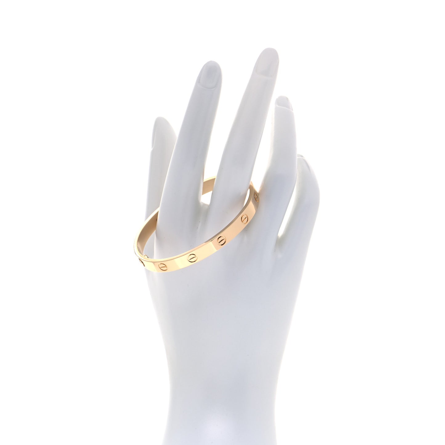 18K Yellow Gold LOVE Bracelet 17