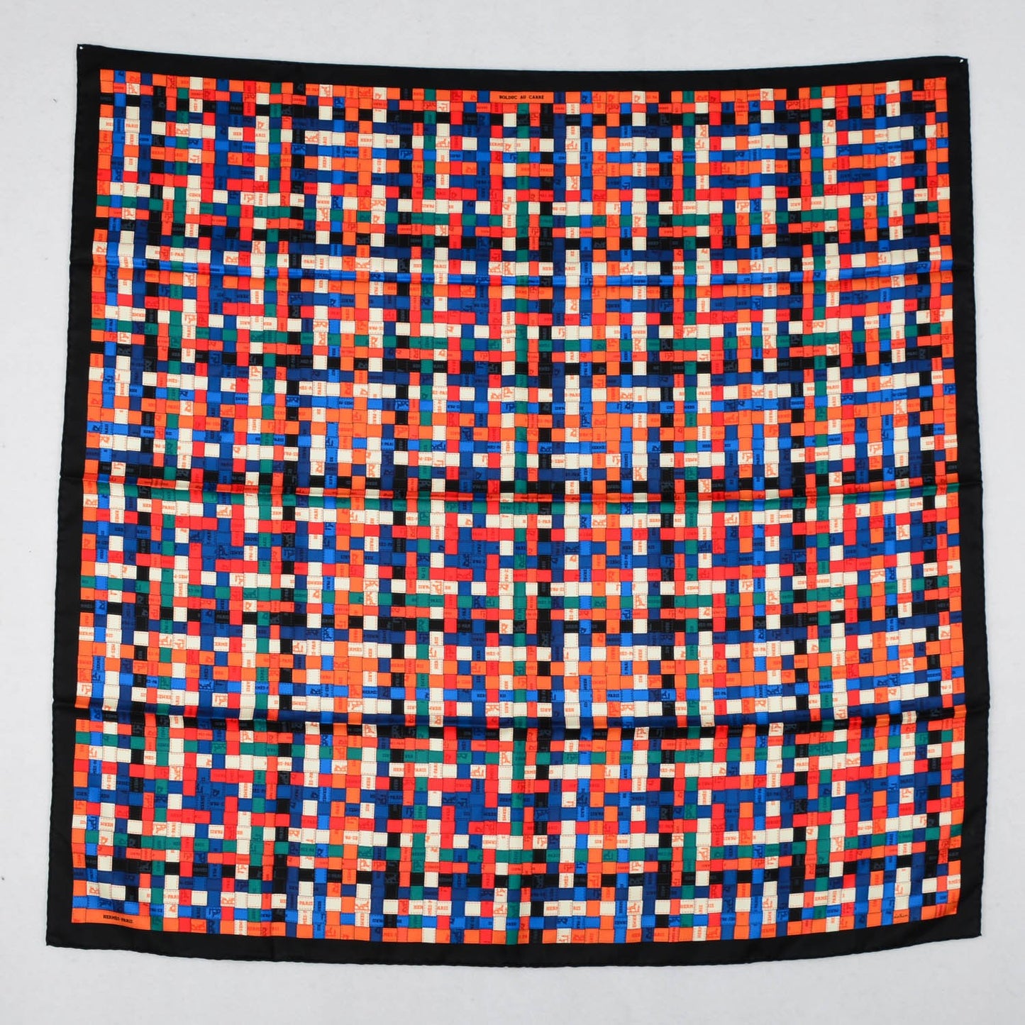 Silk Bolduc Au Carre Scarf 90