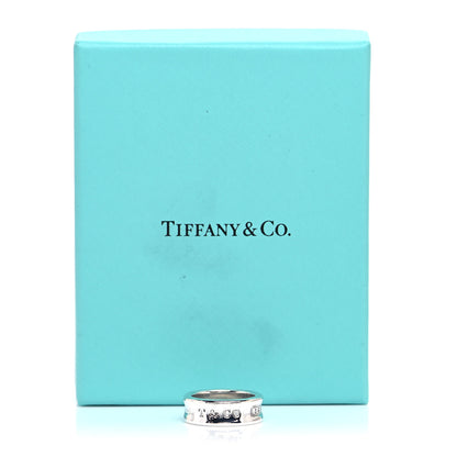 Tiffany Sterling Silver 1837 Band Ring 50 5.5 5 of 5