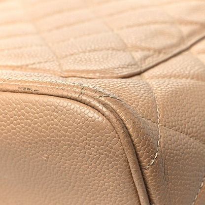 Chanel Caviar Quilted Medallion Tote Beige 12 of 12