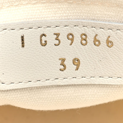 Chanel Canvas Cap Toe CC Sneakers 39 White Black 6 of 7