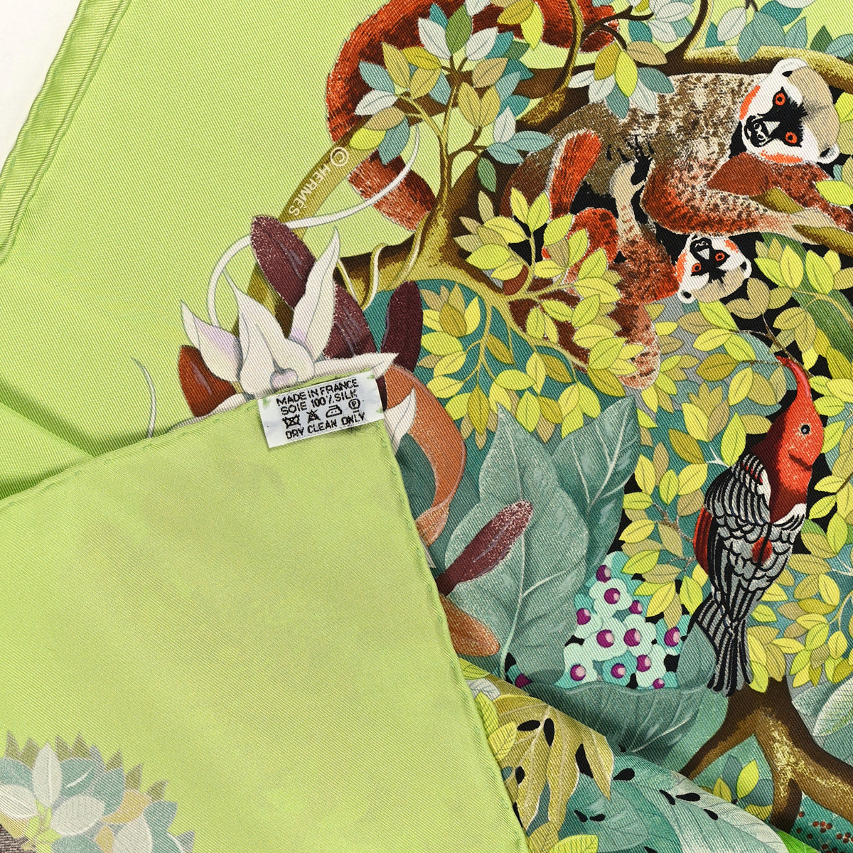 Hermes Silk Au Coeur de la Vie Scarf 90 2 of 3