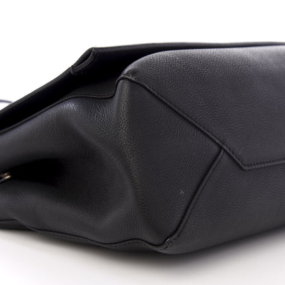 Louis Vuitton Soft Calfskin Lockme II Top Handle Black 5 of 7