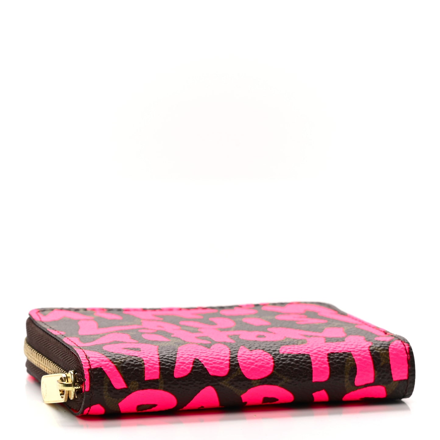 Monogram Graffiti Zippy Coin Purse Fuchsia