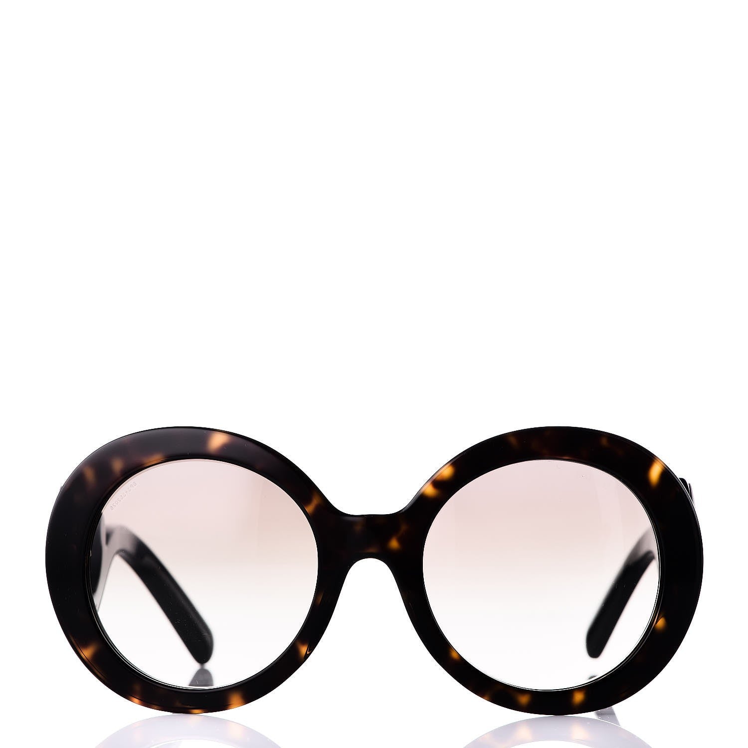 Prada Baroque Sunglasses SPR 08T Tortoise Black White 2 of 7