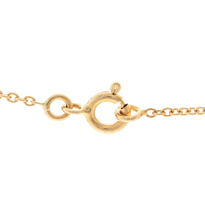 Christian Dior 18K Yellow Gold Diamond Black Onyx Mother of Pearl Rose Celeste Pendant Necklace 5 of 7