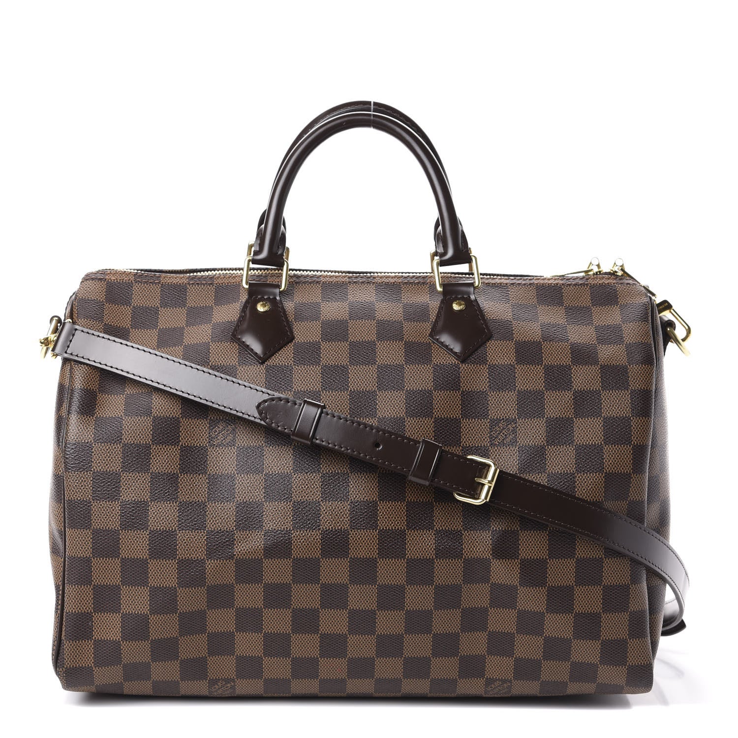 Louis Vuitton Damier Ebene Speedy Bandouliere 35 1 of 9