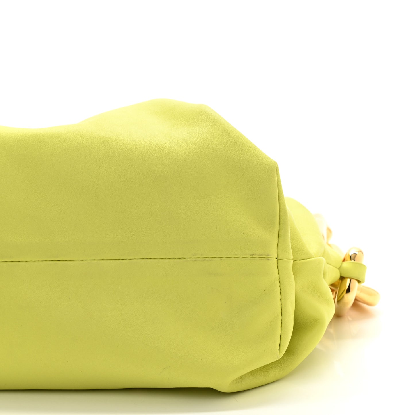 Calfskin The Pouch Chain Seagrass