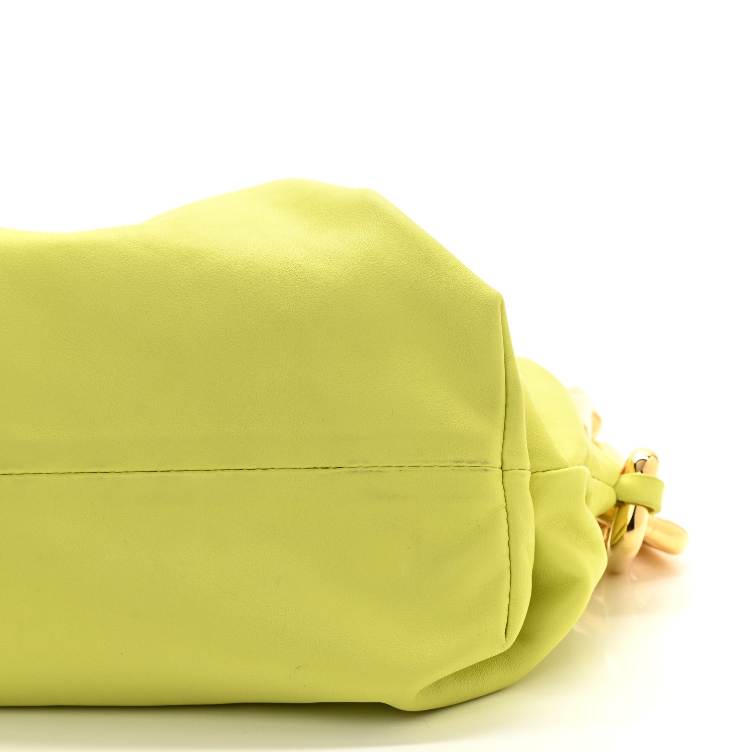 Bottega Veneta Calfskin The Pouch Chain Seagrass 10 of 10