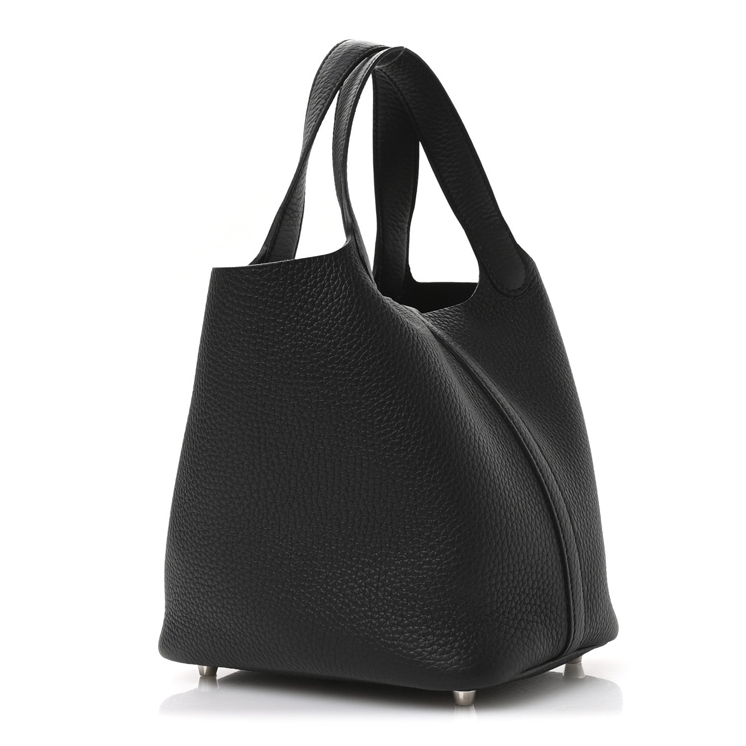 Hermes Taurillon Clemence Picotin Lock 18 PM Black 3 of 11