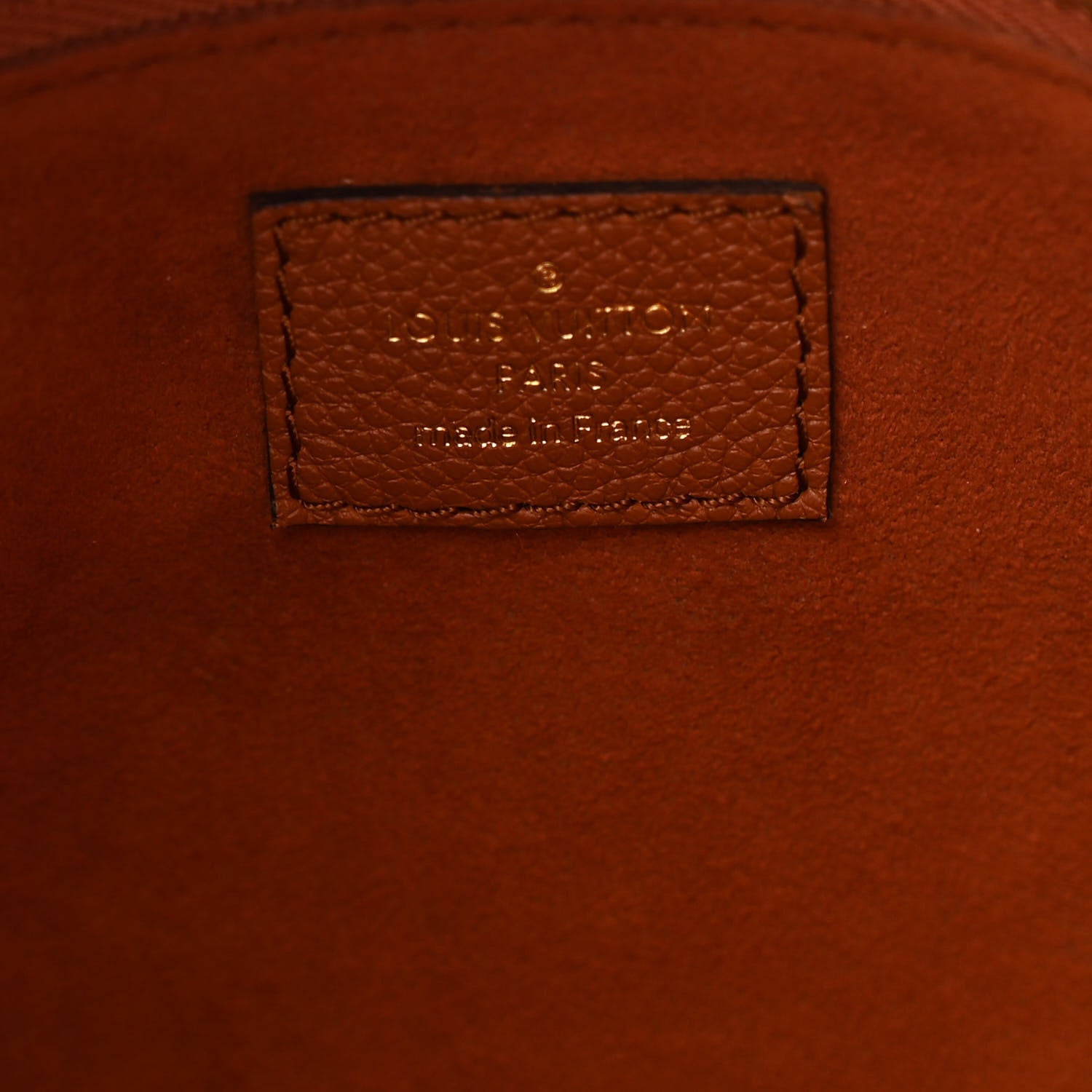 Louis Vuitton Empreinte Monogram Giant Neverfull MM Cognac 6 of 9